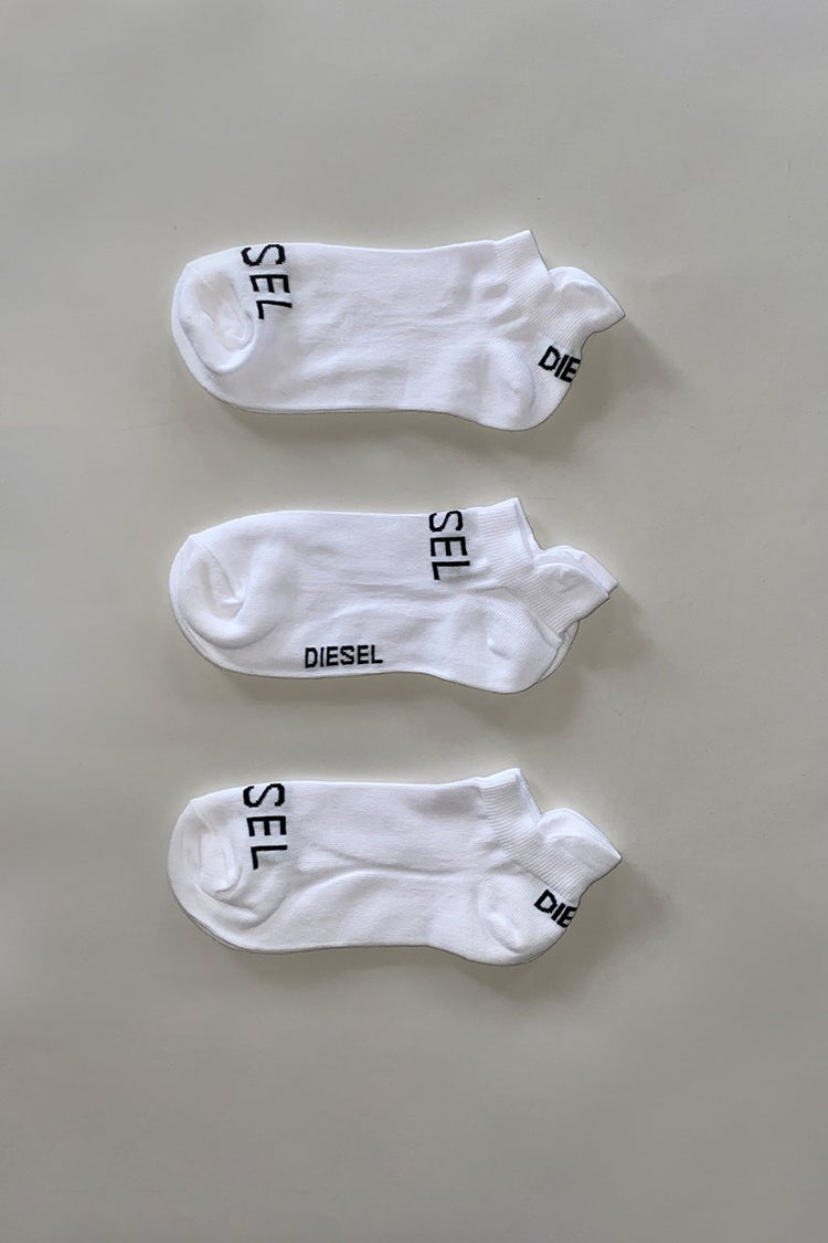 Juline 3 Pack Ankle Socks White Pack